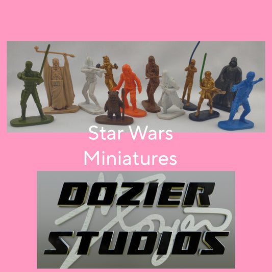 Used Star Wars Miniatures